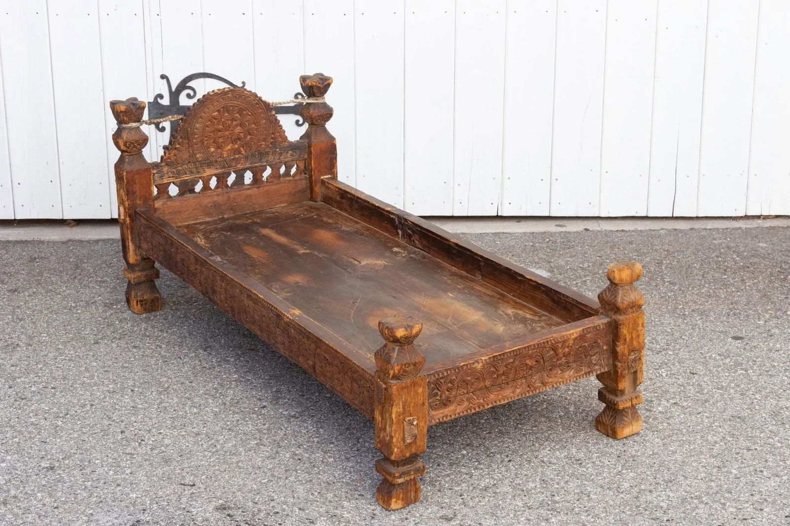 Swat Valley Carved Bed - 7