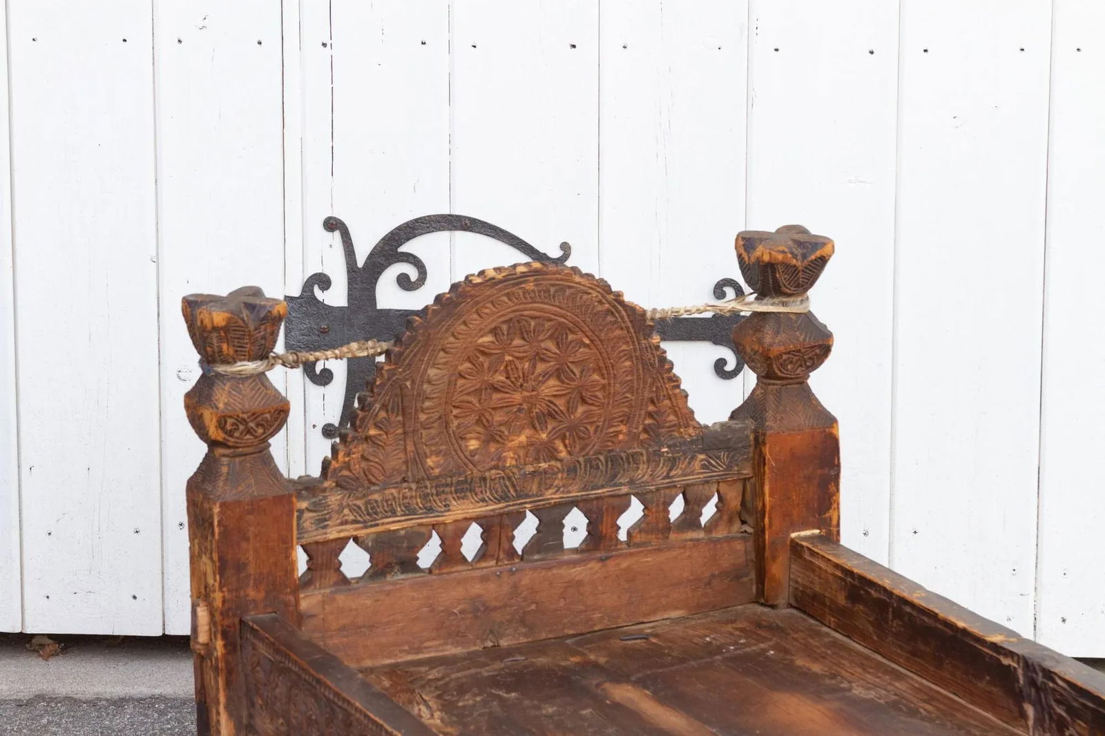 Swat Valley Carved Bed - 8