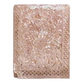 19th Century Carved Stone Panel