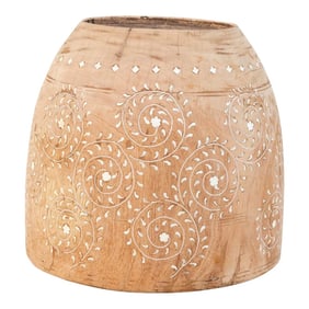 Antique Farmhouse Inlay Ghee Pot