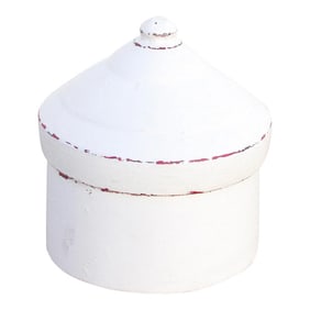 Dhubri Vintage White Spice Box