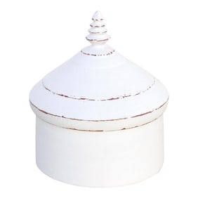 Siwan Turned Wood White Box