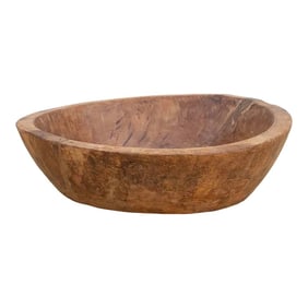 Primitive Wooden Bowl