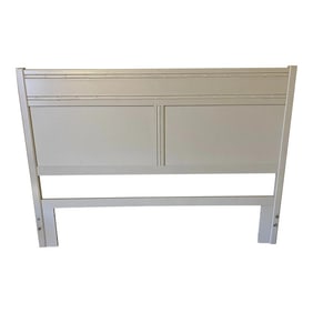20th Century Modern Faux Bamboo Headboard