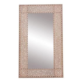 Anglo-Indian Finely Inlaid Mirror