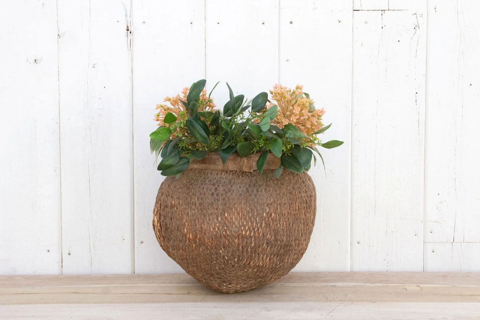 Antique Asian Vegetable Basket - 8