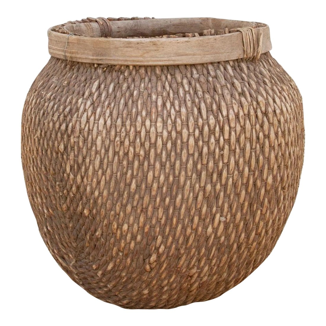 Asian Woven Fruit Basket
