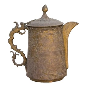 Antique English Brass Kettle