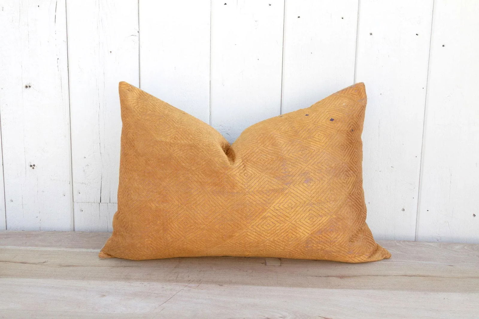 Jarosite Silk Phulkari Pillow - 3