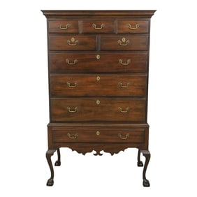 Kittinger Cw-153 Colonial Williamsburg Mahogany Highboy