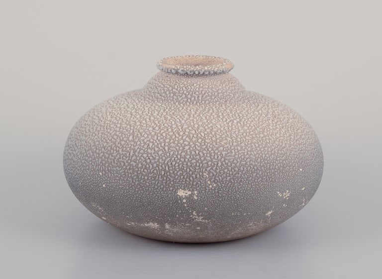 Sevres Vinsare, France. Large unique Art Deco ceramic vase. - 3