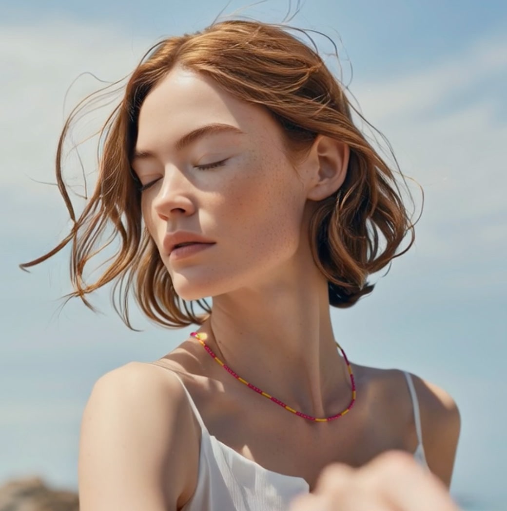 Stella Ruby 18K Gold Necklace - 9