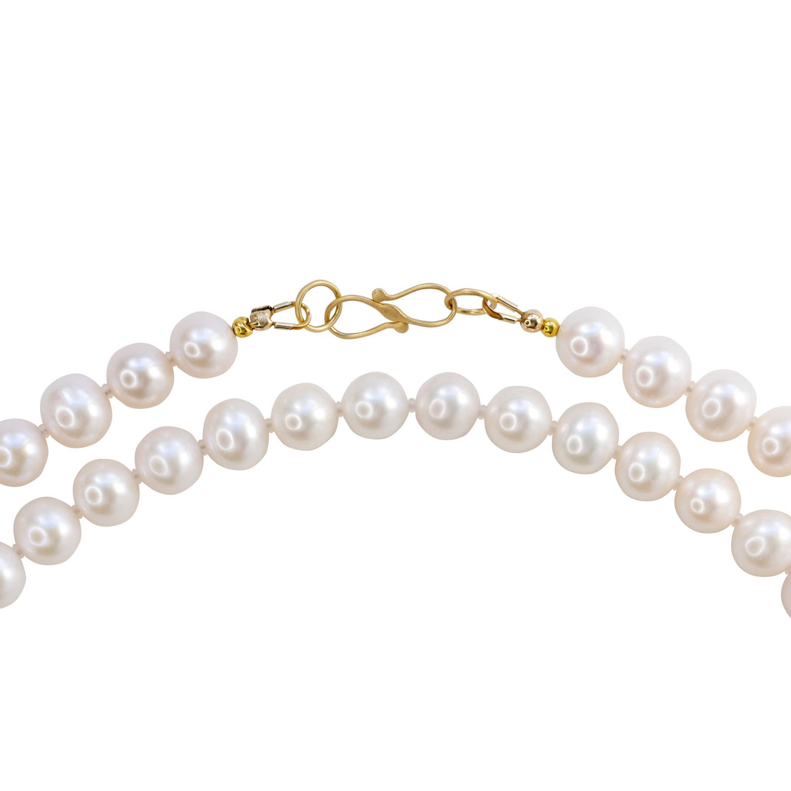 Baroque Pearls Rope Necklace 18K Gold - 3