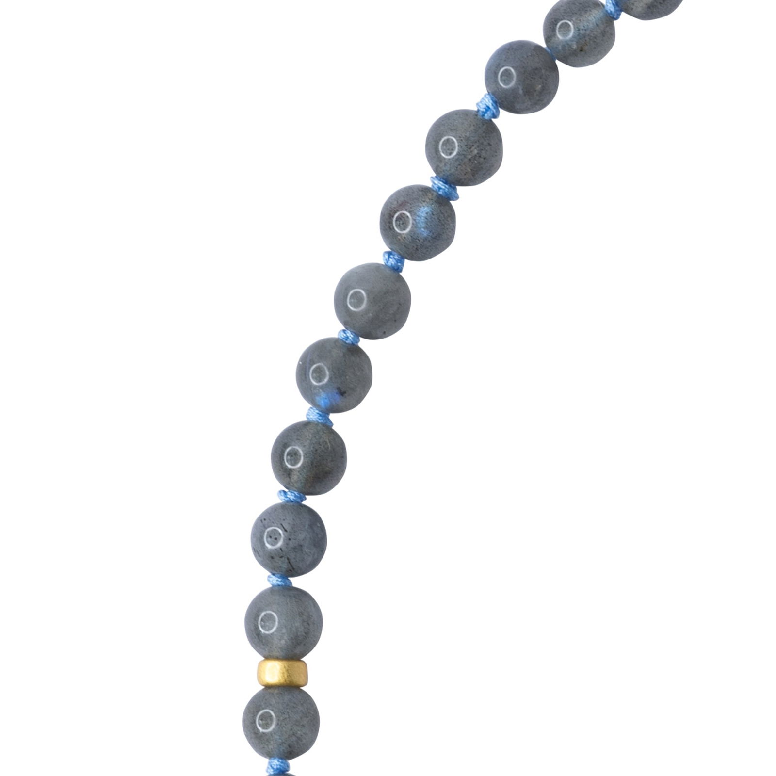 Translucent Gray Labradorite Necklace - 5