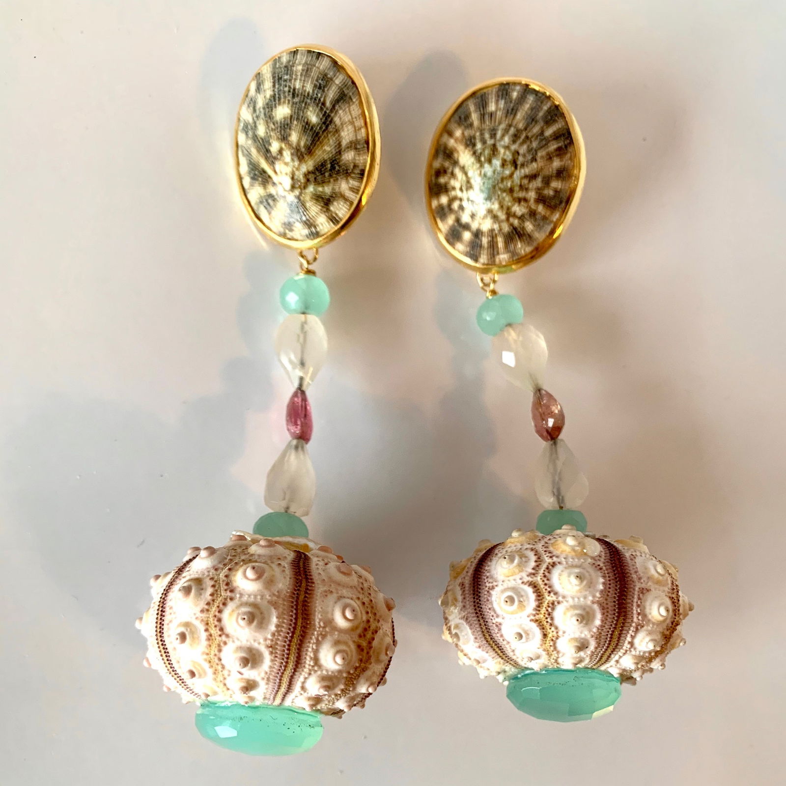 Gemstone, Urchin Party Earrings - 3