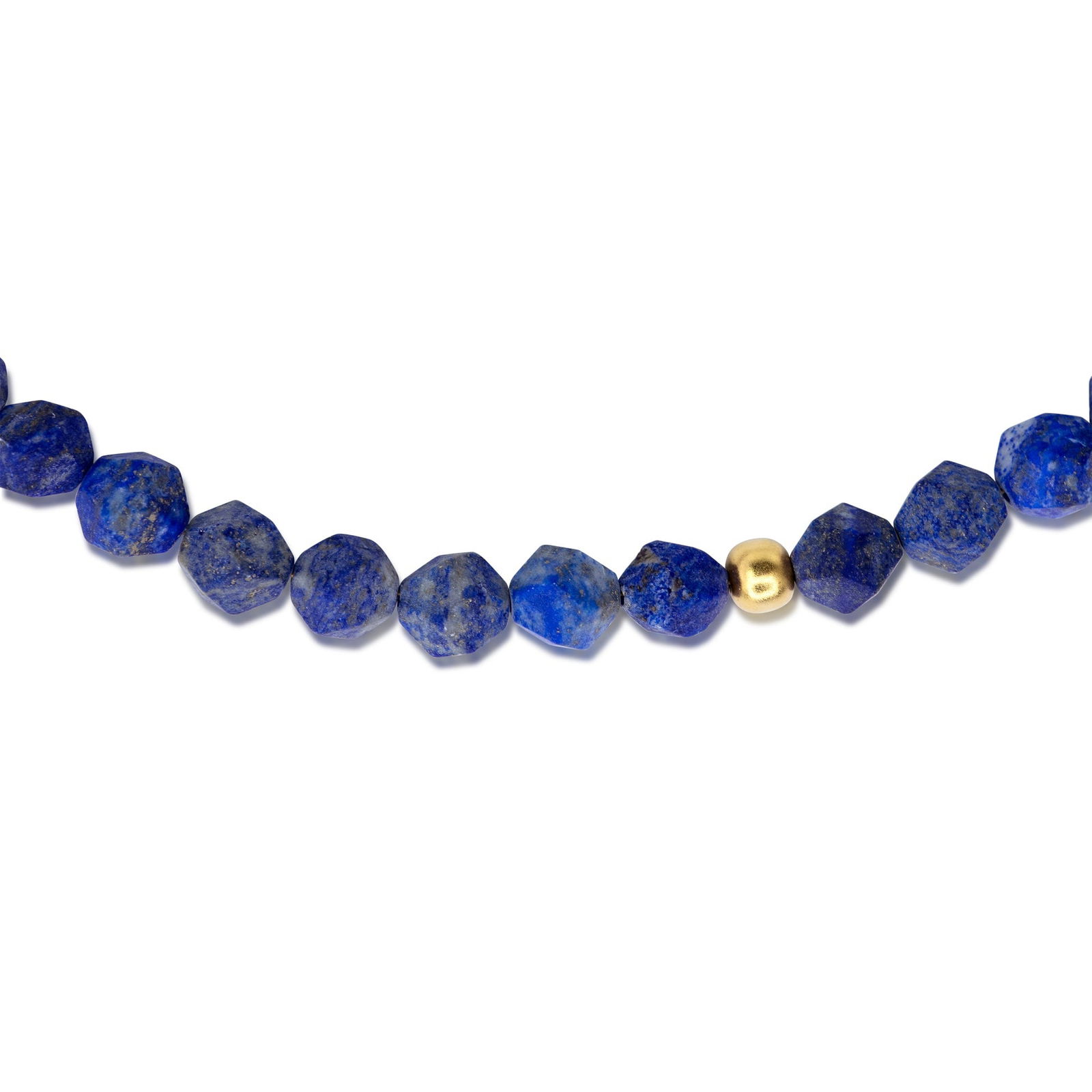 Beaded Lapis Lazuli Princess Necklace - 5