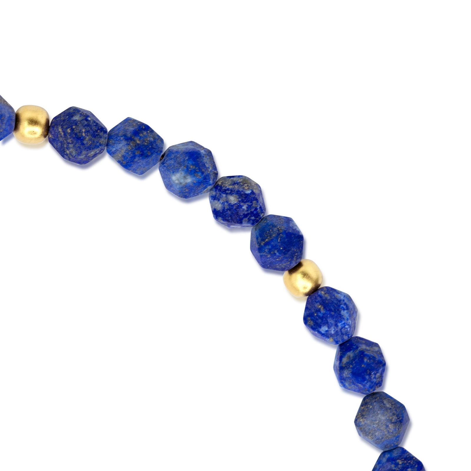 Beaded Lapis Lazuli Princess Necklace - 6