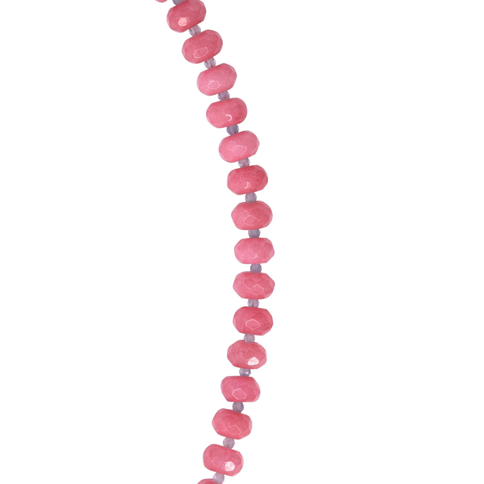 Pink Jade Necklace - 4