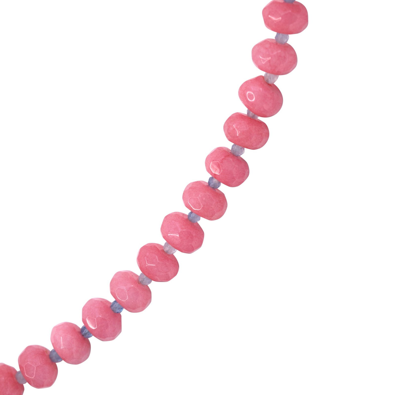 Pink Jade Necklace - 5