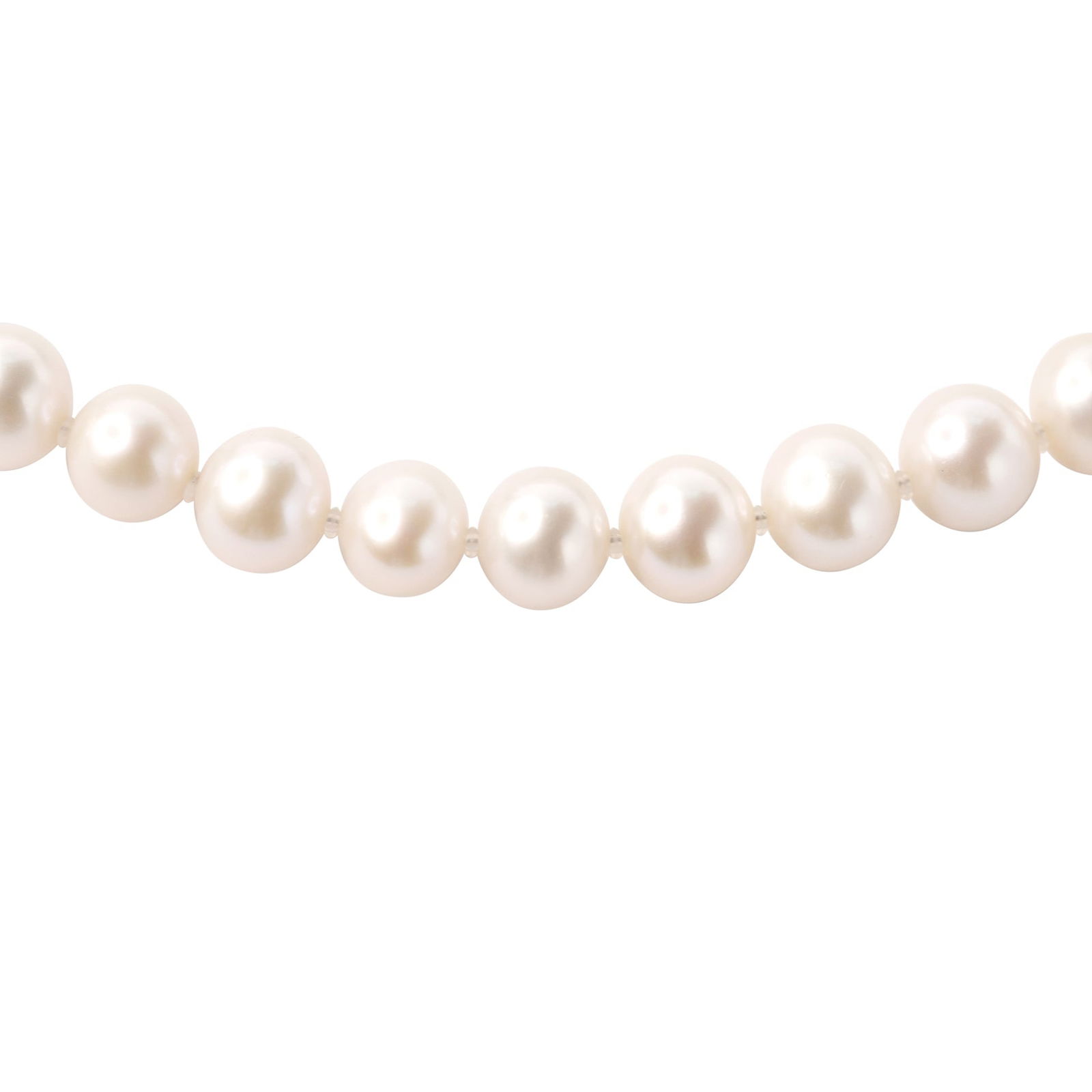 Modern Pearls & Gold Bead Necklace - 5