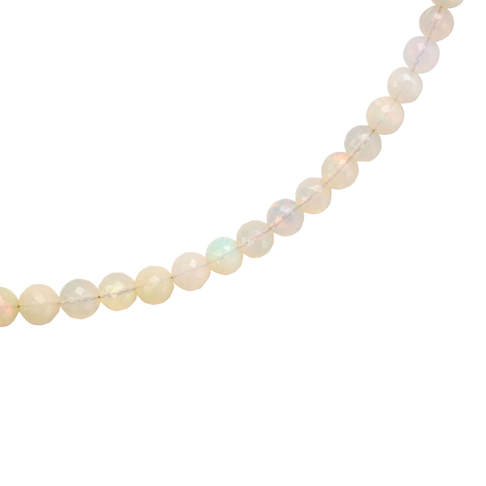 Ethiopian Opal Necklace 18K Gold - 5