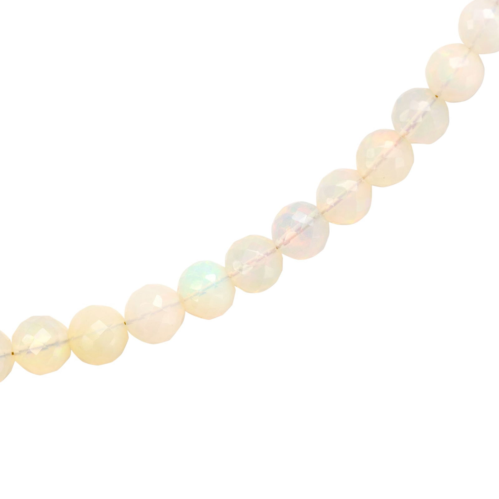 Ethiopian Opal Necklace 18K Gold - 6