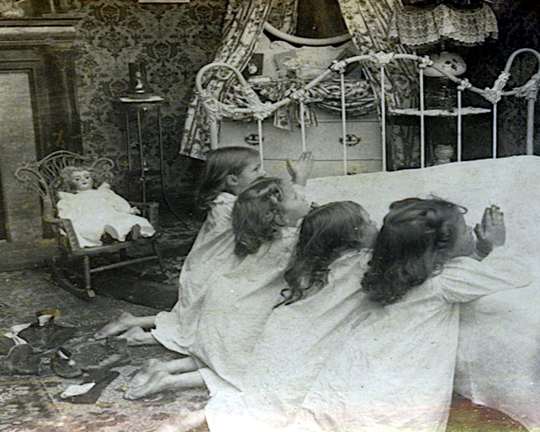 1904, Our Father Which Art In Heaven: Title: 1904, Our Father Which Art In Heaven Artist/Source: H.C. WHITE CO. Original Date: SEE TITLE Dimensions: 10X8 Description: || UNITED STATES SHIPPING ONLY! || This lot is a Dye Based Photolithogr