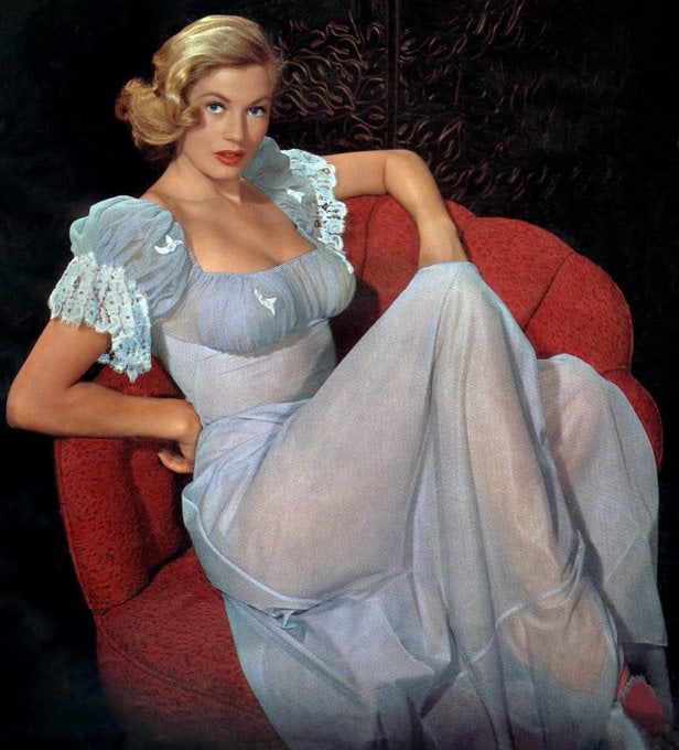 ANITA EKBERG IN NEGLIGEE: Title: ANITA EKBERG IN NEGLIGEE Artist/Source: UNKNOWN Original Date: UNKNOWN Dimensions: 8X10 Description: || UNITED STATES SHIPPING ONLY! || This lot is a Dye Based Photolithograph and is a restorat