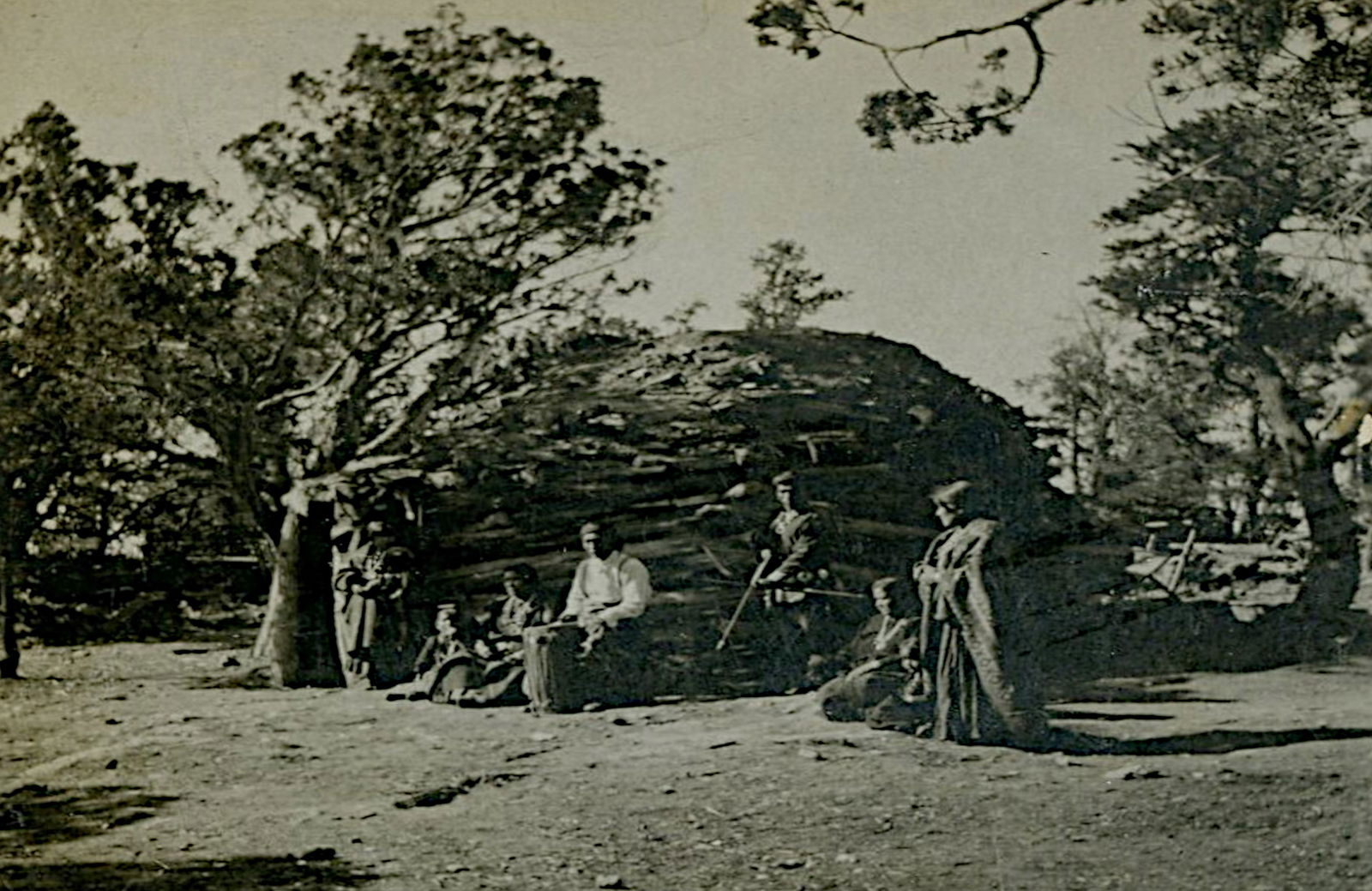 HOPI INDIANS AND HOGAN: Title: HOPI INDIANS AND HOGAN Artist/Source: PUTNAM AND VALENTINE Original Date: EXACT YEAR UNKNOWN Dimensions: 8X10 Description: || UNITED STATES SHIPPING ONLY! || This lot is a Dye Based Photolithog