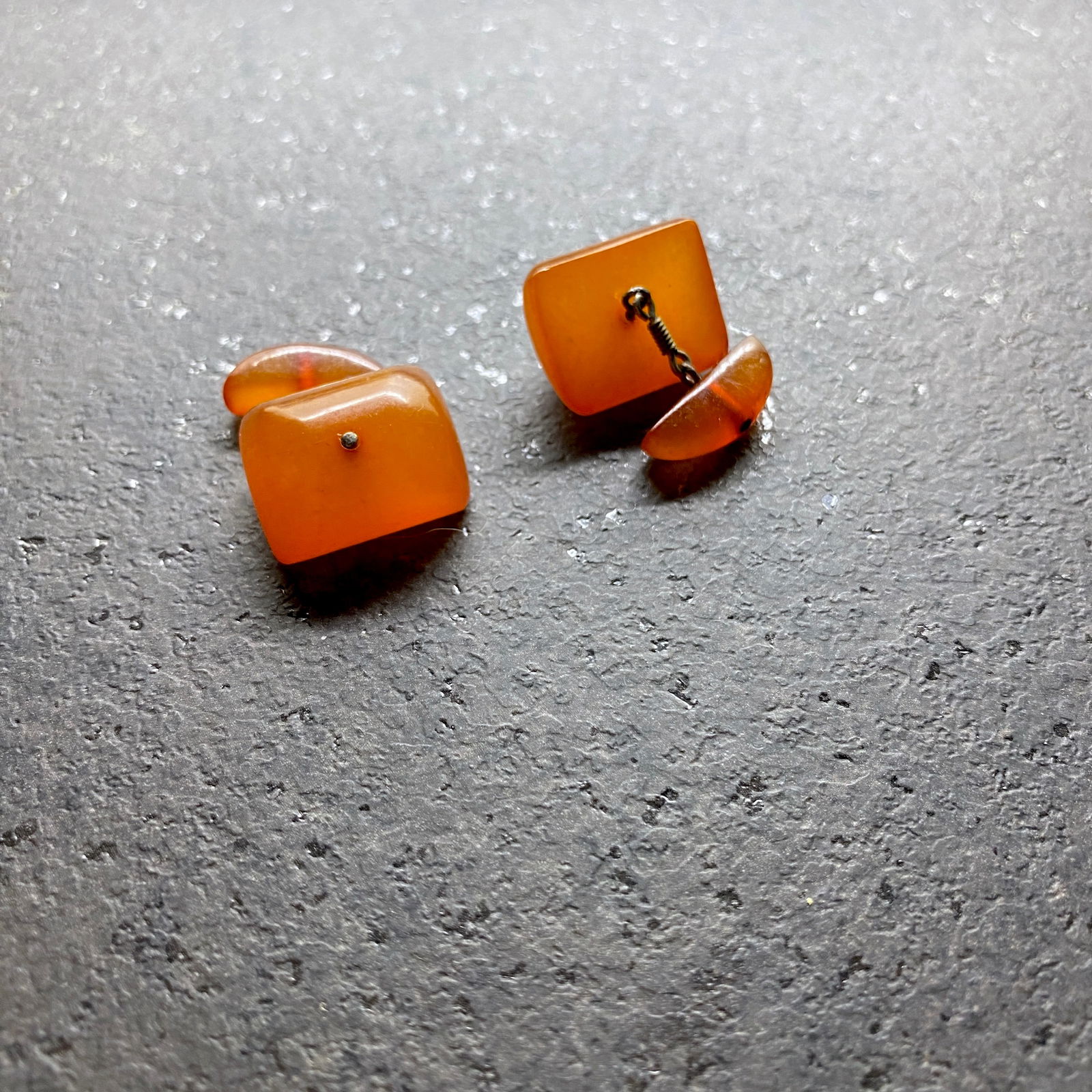 Alluring Amber Cufflinks - 5