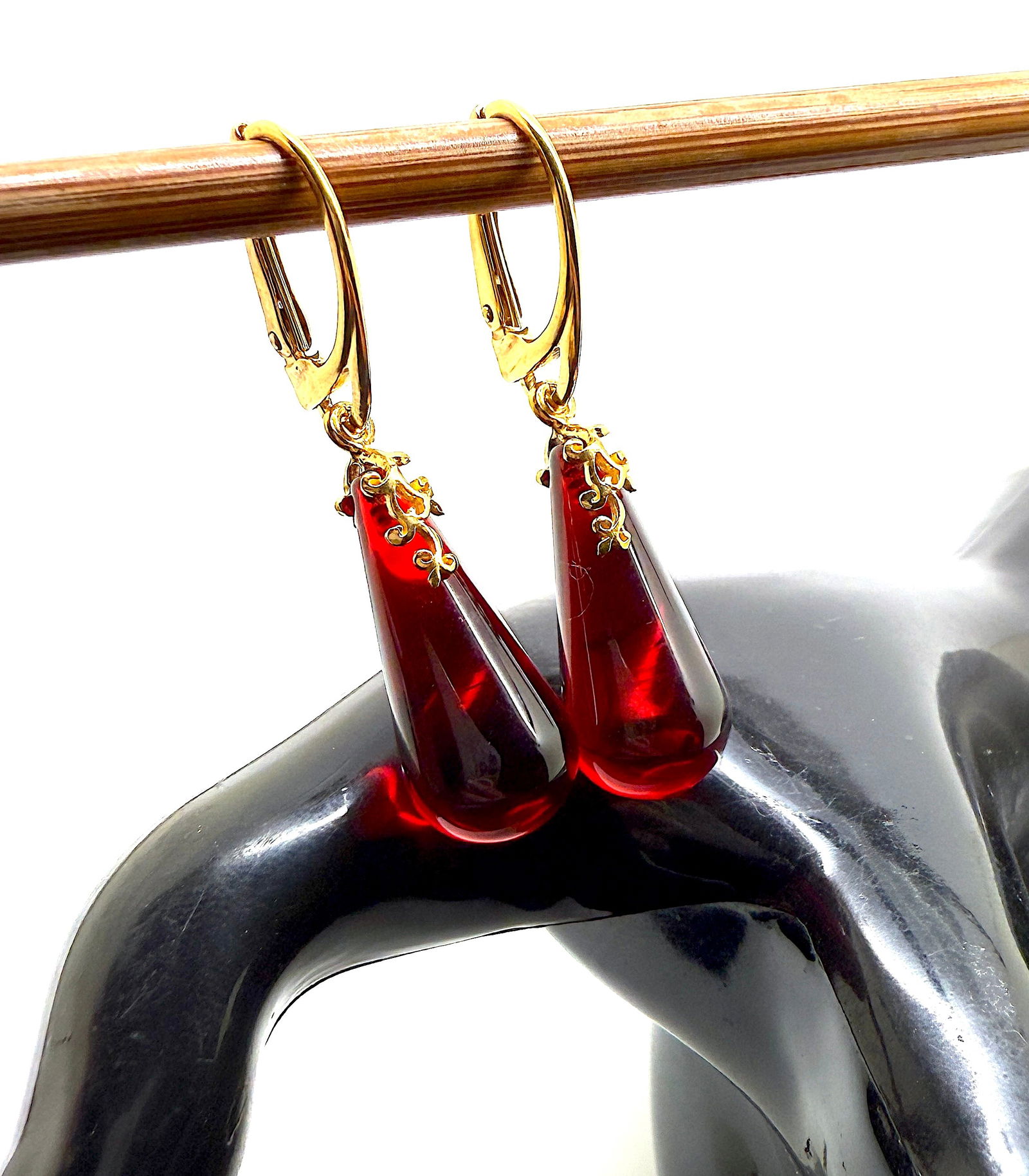 Remarkable Amber Earrings - 3