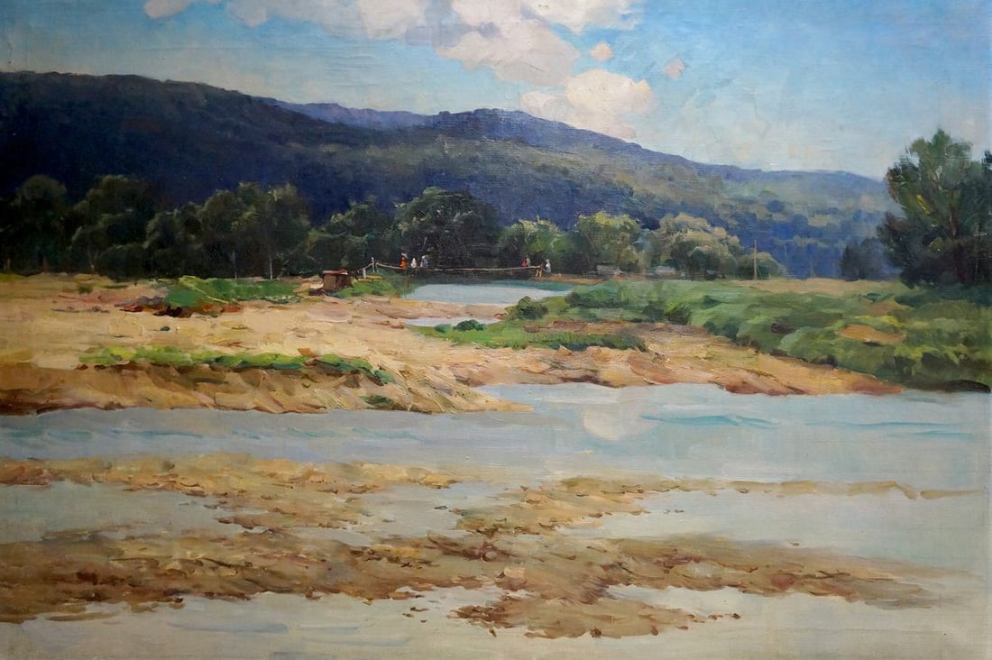 Oil painting Landscape Bokshay Joseph Iosifovich (1 of 8)