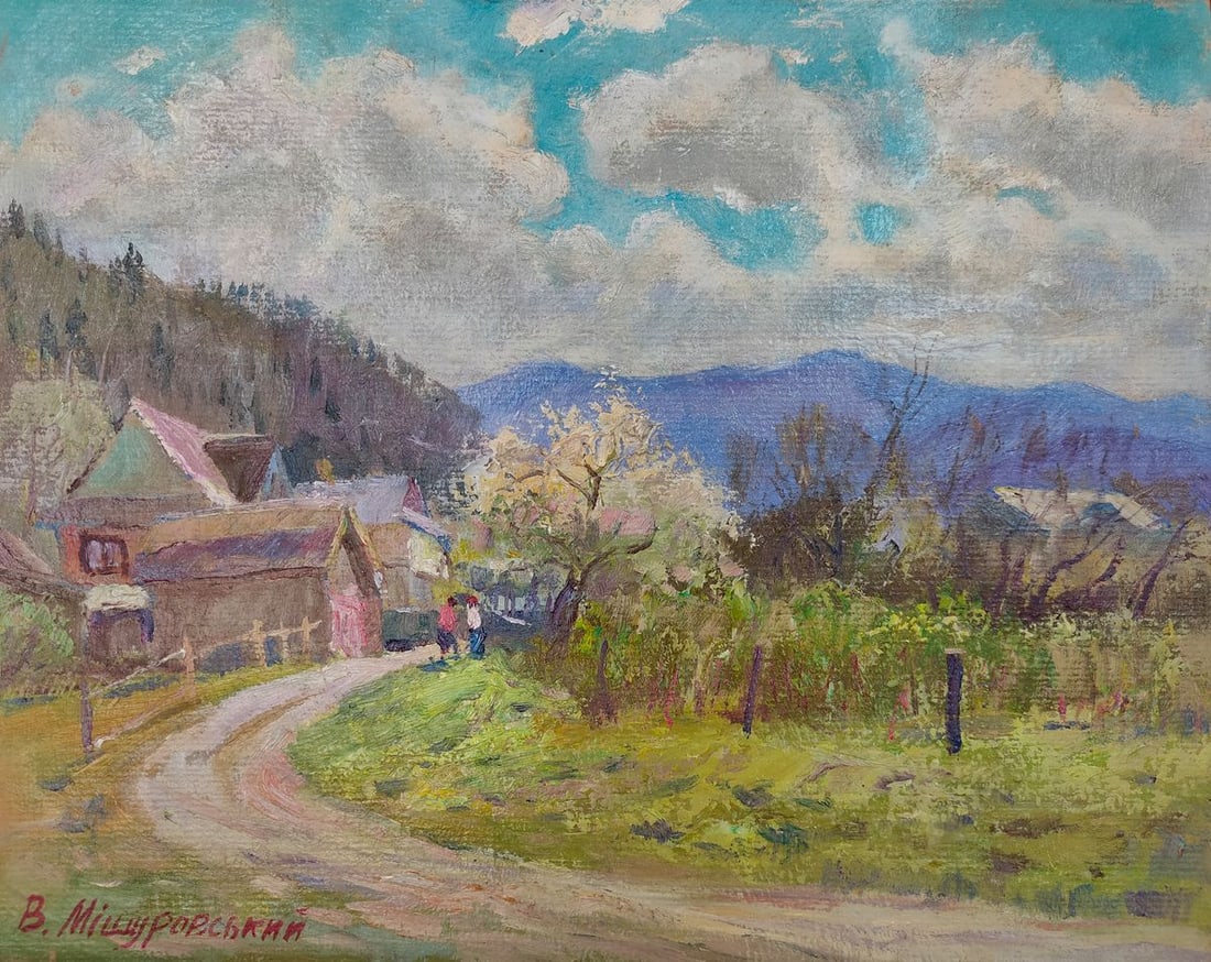 Oil painting Srping Mishurovsky V. V. (1 of 9)