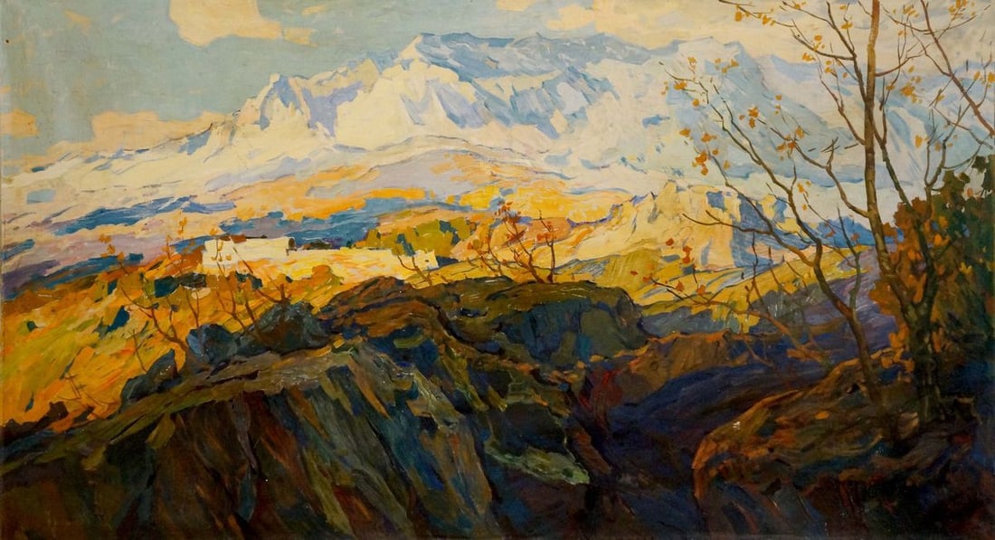 Oil painting January Prokhorov K. A.: Title: Oil painting January Prokhorov K. A. Description: №Verne 270 *** ABOUT THIS PAINTING *** * TITLE: "January" * ARTISTS: Prokhorov K. A. * SIZE: 100x80 cm/'39.37x31.49 inches' * MEDIUM: oil