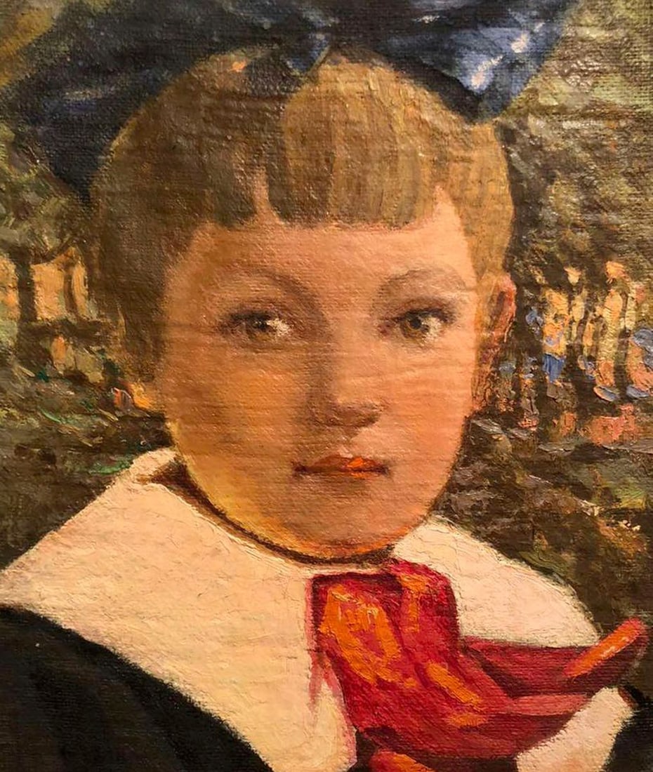 Oil painting Boy portrait (1 of 6)