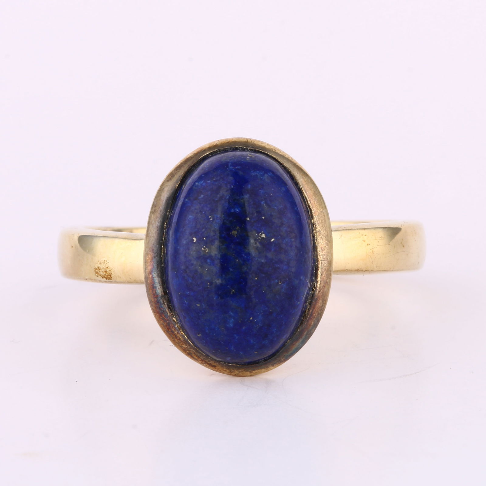 Ring: Lapis CAB Oval 14x10mm - 2