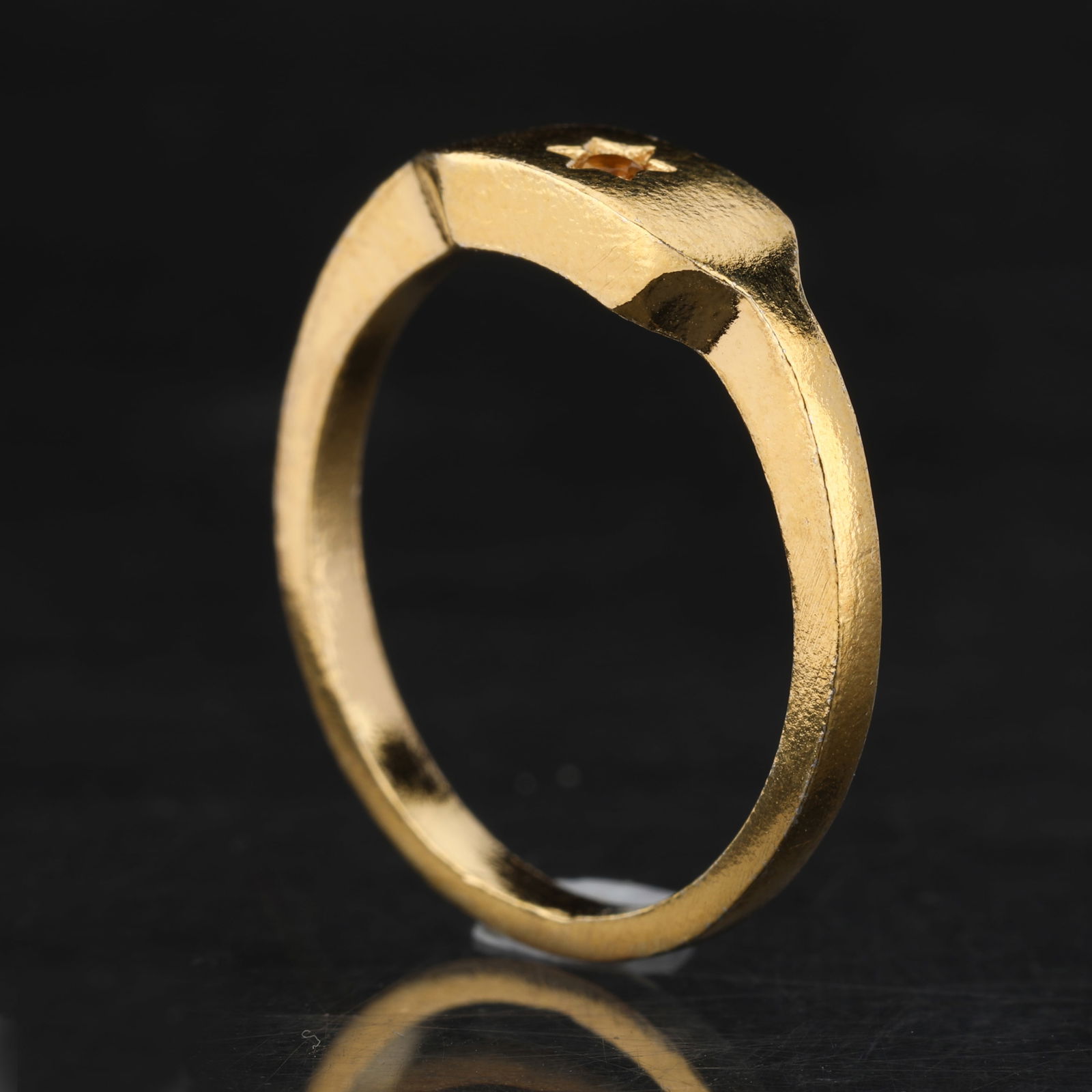 Ring: Citrine Round 2.00mm