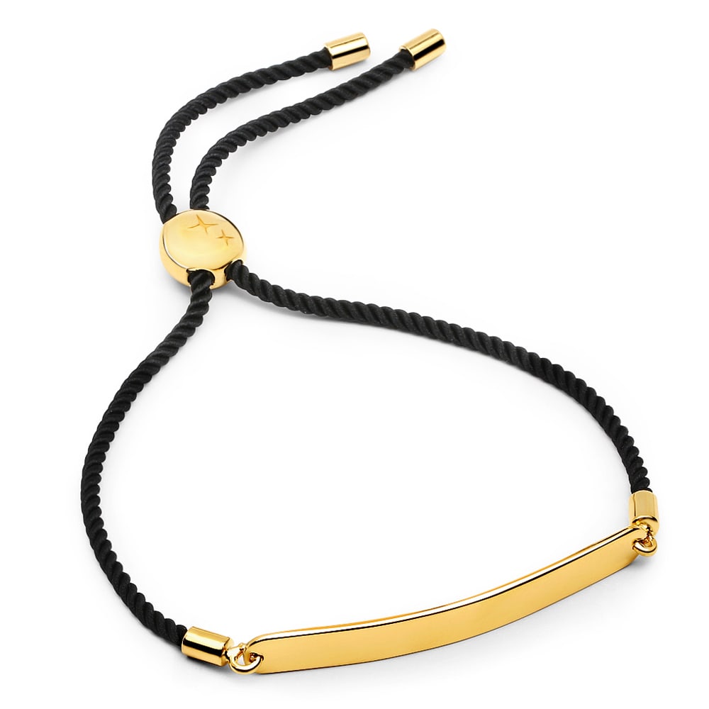 Ring: Initial Bar Cord Braceletmm: No Reserve! Title: Ring: Initial Bar Cord Braceletmm Description: Initial Bar Cord Bracelet Date/Period: After 2000 Materials: 925 Silver W/Yellow Gold Plating Gross Weight: 3.2 Gem Weight: Dia Weight