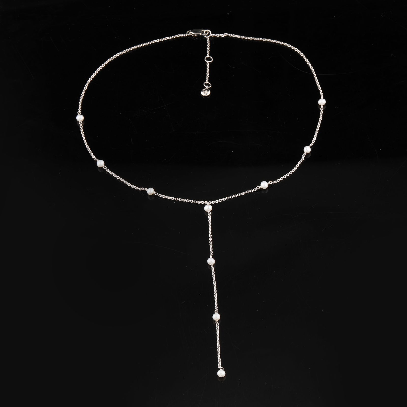 Ring: Karizia chain (GR NOT DC 1+1 035) with boubles Chain with Tag and a triple extention 490mm /