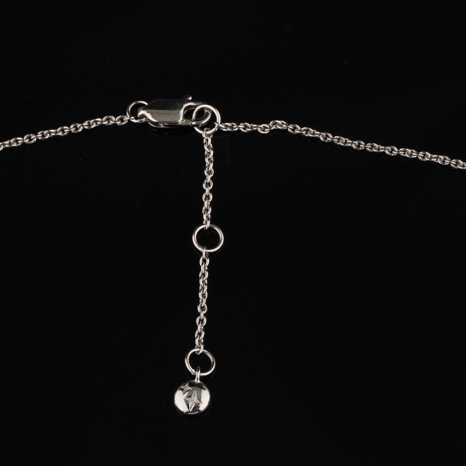 Ring: Karizia chain (GR NOT DC 1+1 035) with boubles Chain with Tag and a triple extention 490mm / - 3