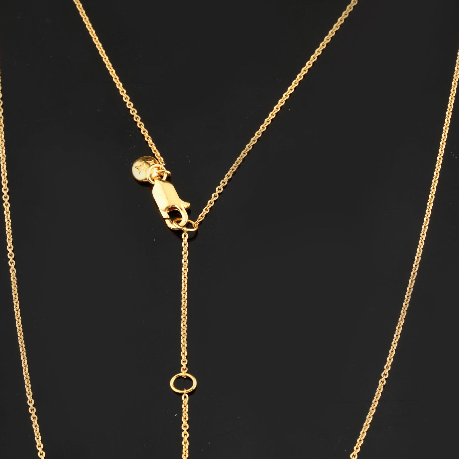 Ring: Karizia Rolo Chain (ROLO FTT 030) with Tag and a triple extention 490mm / 520mm / 550mmmm - 3