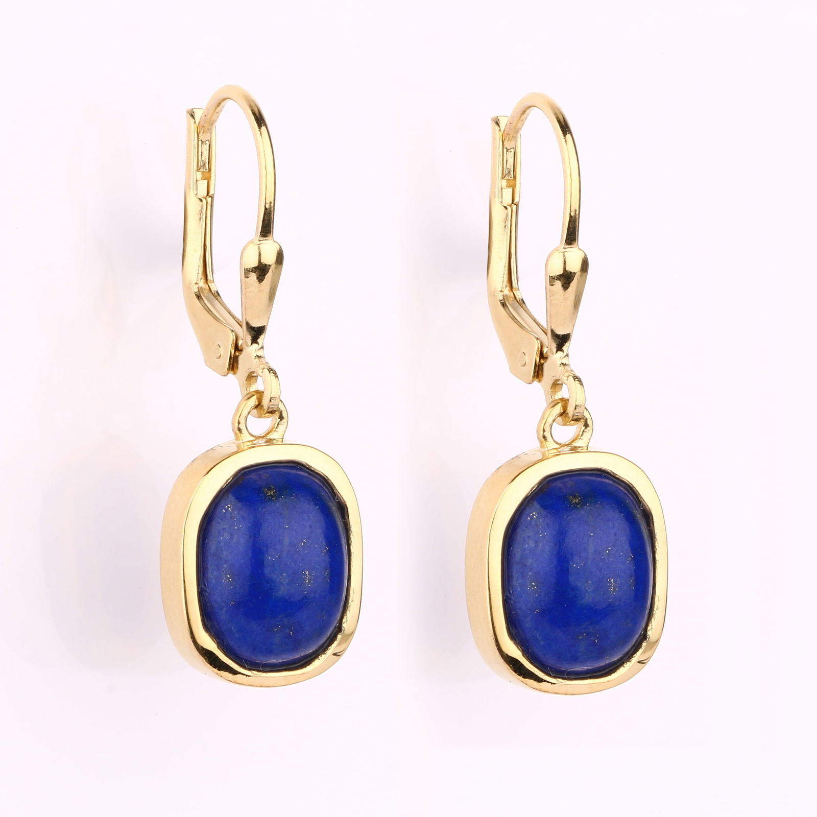 Ring: Lapis CAB Cushion 10x8mm - 4