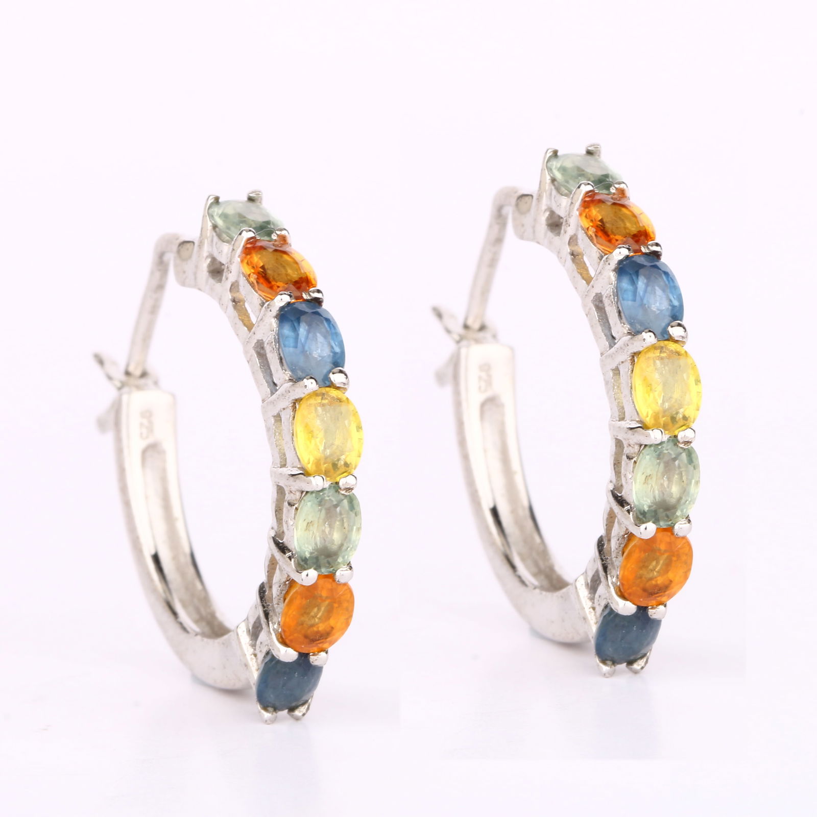 Ring: Green Sapphire Oval 4x3mm - 2