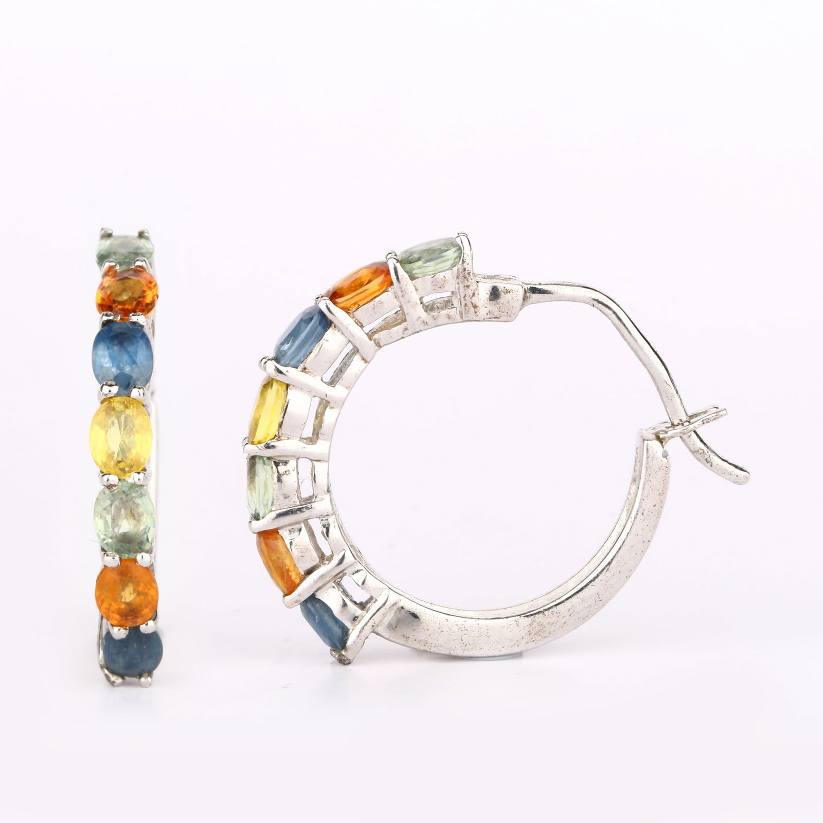 Ring: Green Sapphire Oval 4x3mm - 3