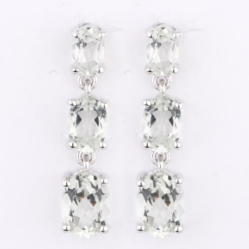 Ring: Green Amethyst Oval 8x6mm