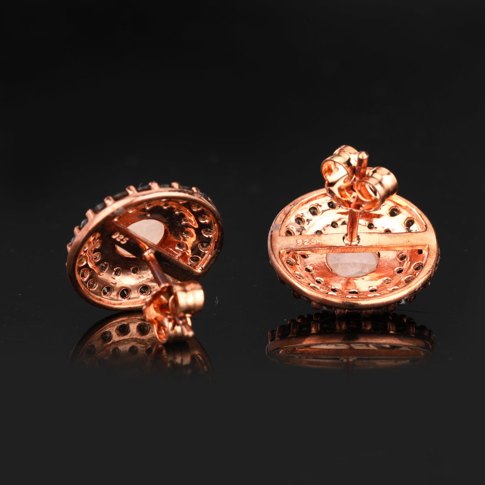 Ring: Morganite CAB Round 6.00mm - 4