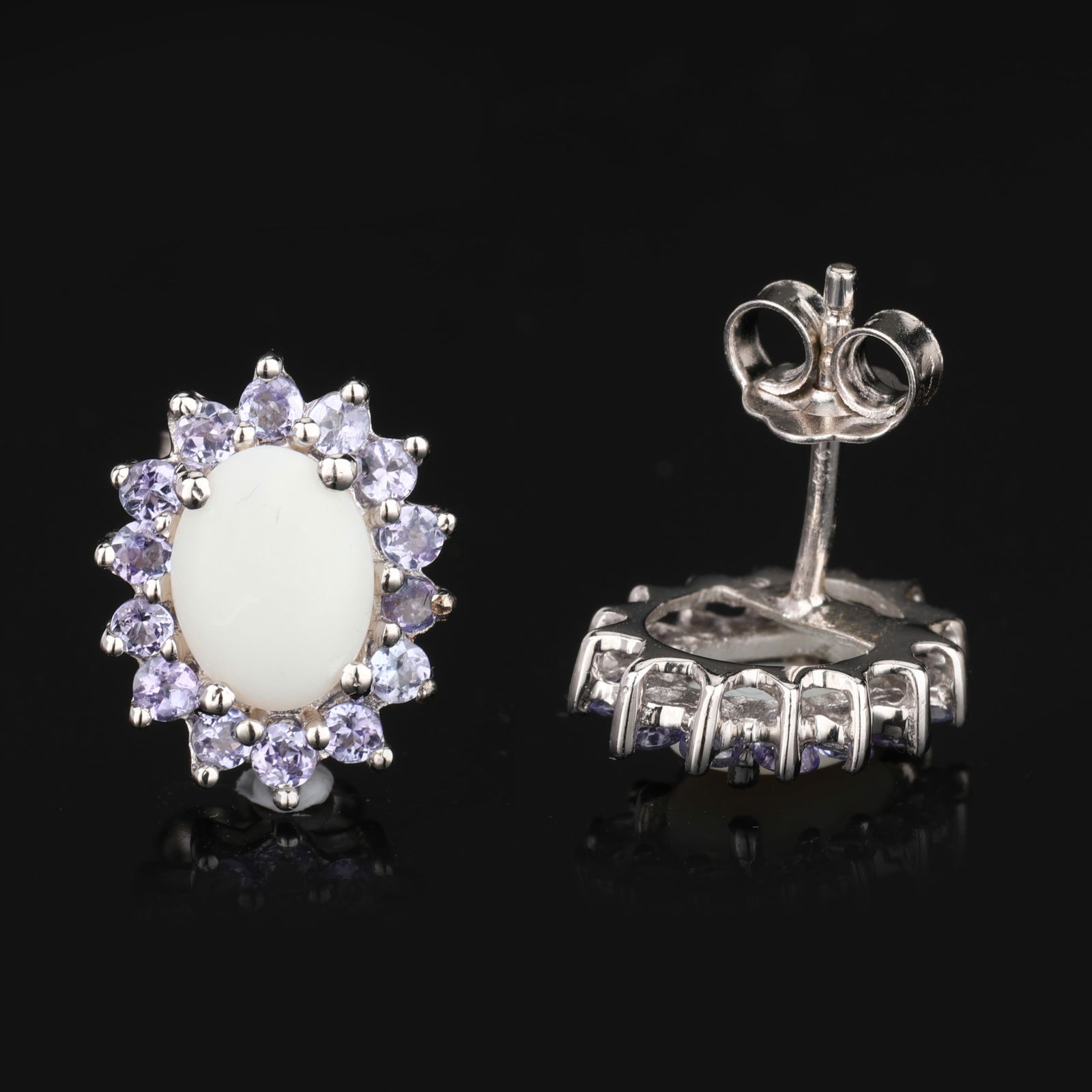 Ring: Opal CAB Oval 8x6mm - 3