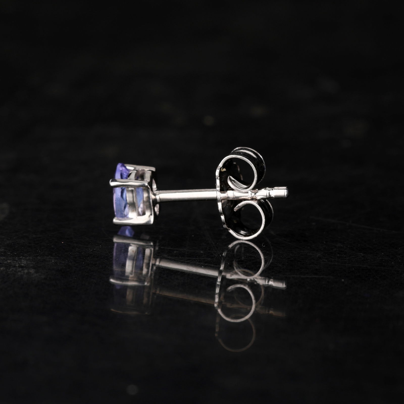 Ring: Tanzanite Oval 5x3mm(A-A+) - 2Pcsmm - 4