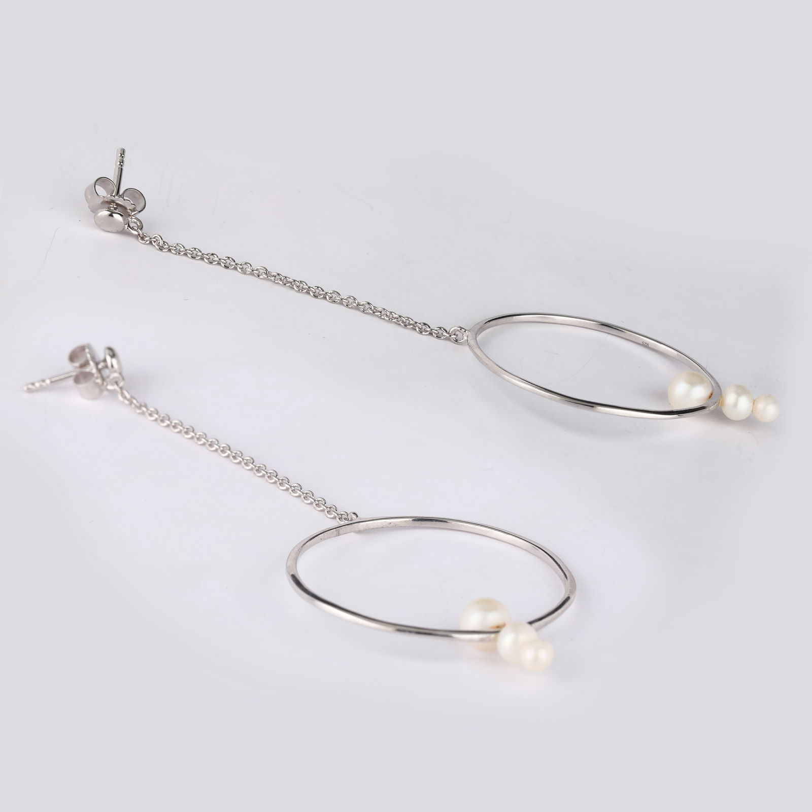 Ring: Fresh Water Pearl (Half Drill 0.70mm ) Round 5.00mm - 4