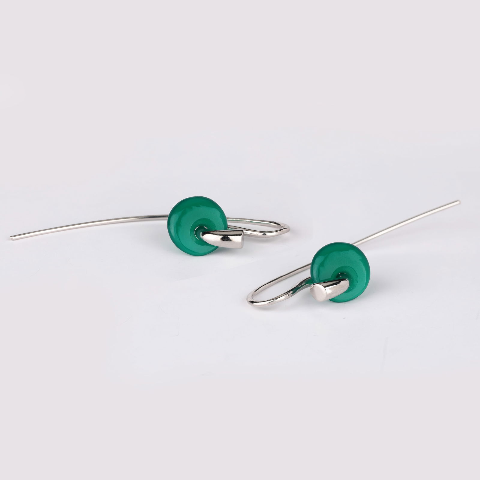 Ring: Green Onyx Size As Per Below image - 1Pcmm